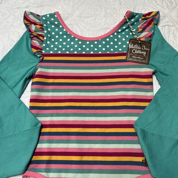NWT Matilda Jane Dance Off Leotard Size 10 - Picture 3 of 5